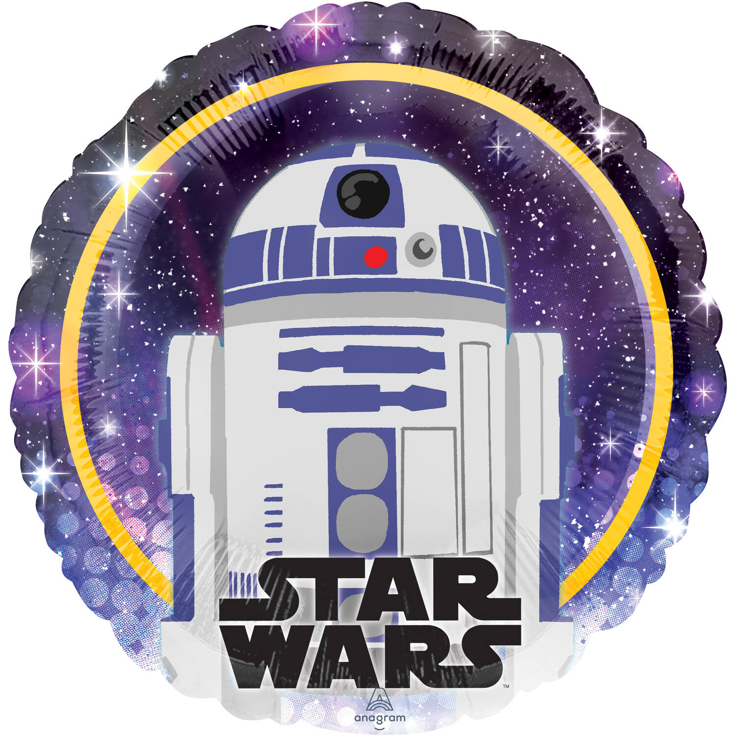 Foil Balloon - R2D2 - Star Wars Galaxy - 45 cm